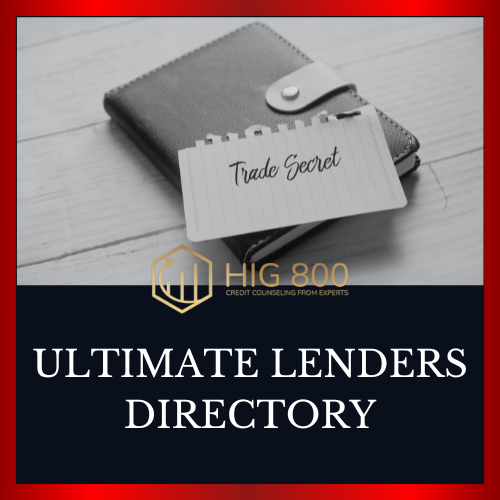 Ultimate Lenders Directory